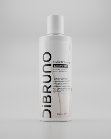 ClearBalance Shampoo: Vegan 3% Apiscalp for Oily Scalp Relief | DiBruno