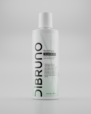 RootPure Shampoo: Vegan 5% Procapil for 68% More Anagen Hair | DiBruno