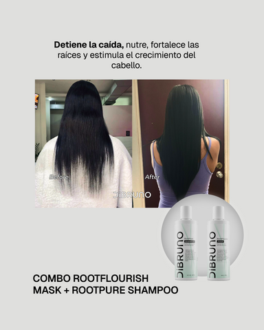 Combo RootFlourish Mask  +  RootPure Shampoo